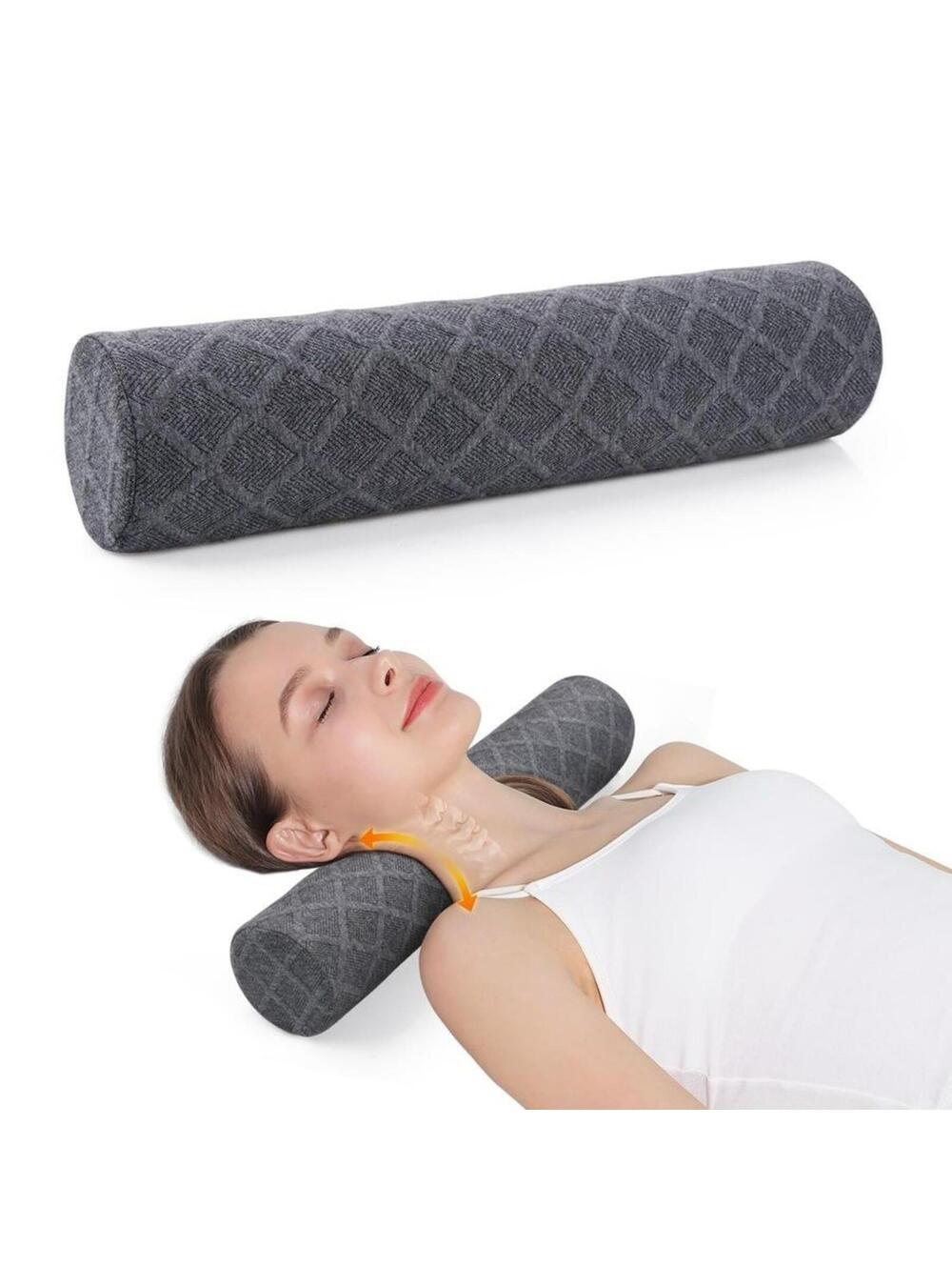 Cervical Neck Pillow, Roll Foam Pillows, Bolster Pillow, round Neck Pillows